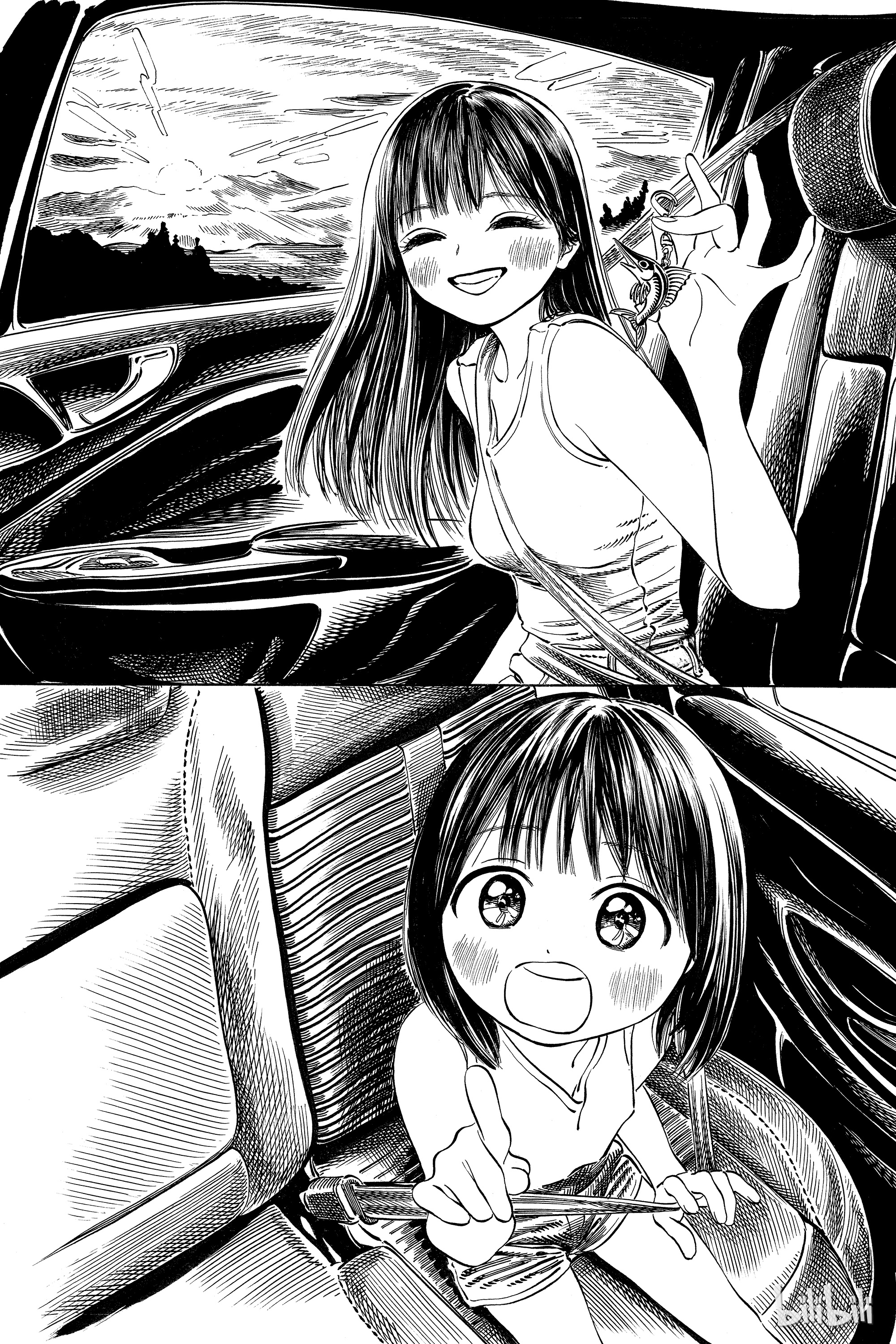 明日酱的水手服30 外出啦