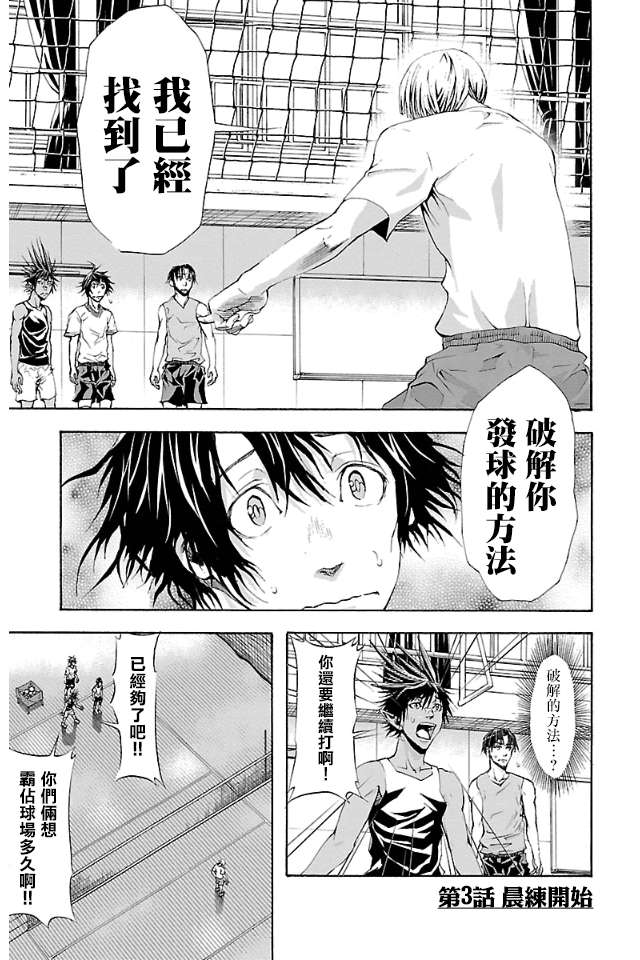 钢索发球第3话 晨练开始