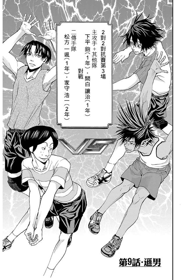 钢索发球第9话 逊男