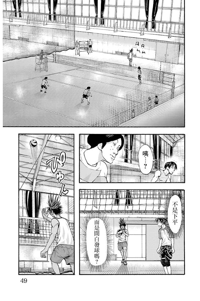 钢索发球第9话 逊男