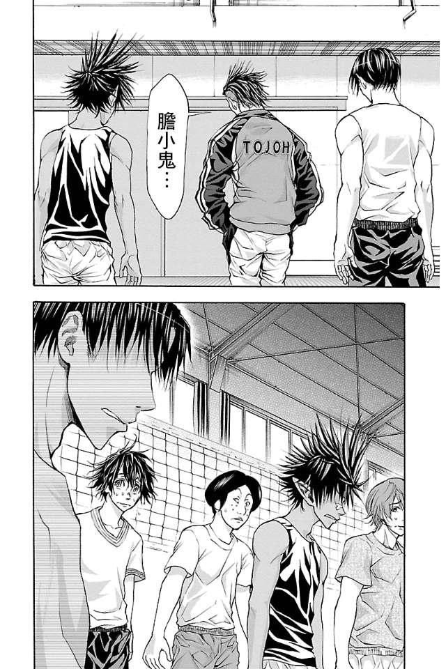 钢索发球第14话 暴露