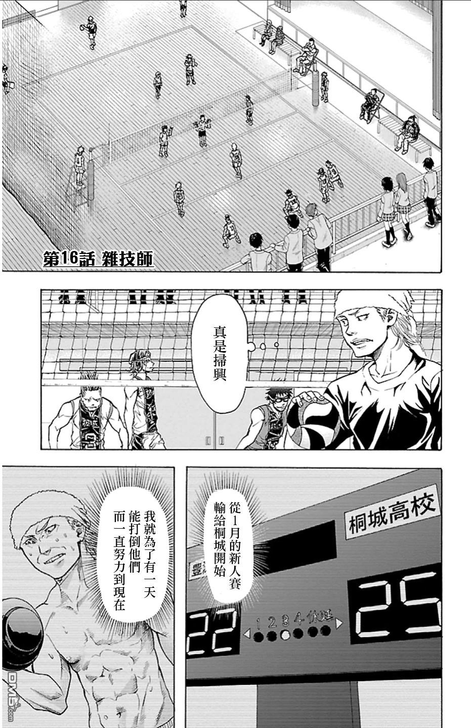 钢索发球第16话 杂技师