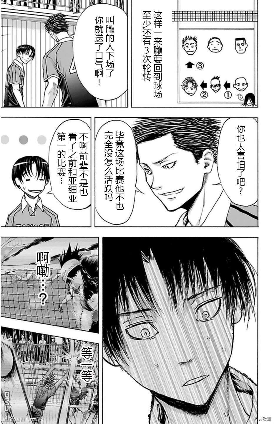 钢索发球第50话 均衡