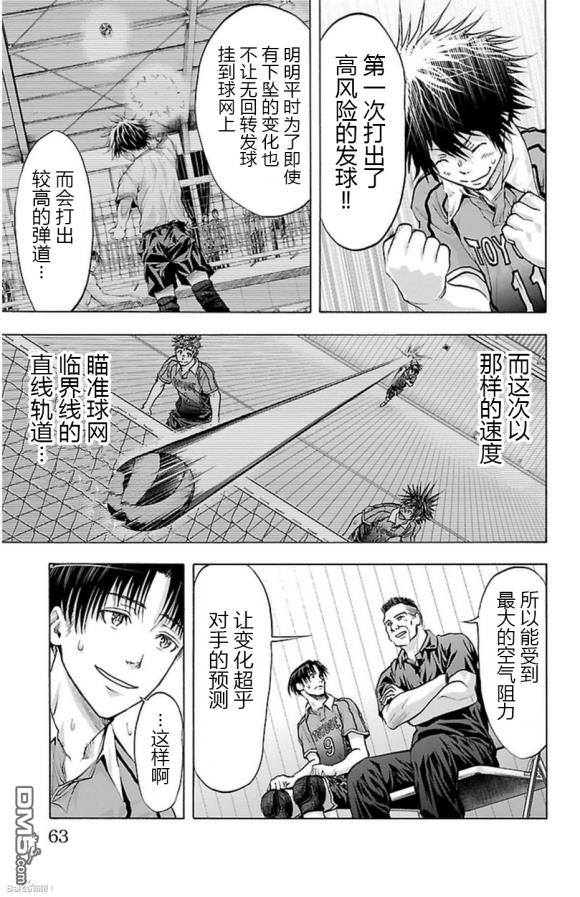 钢索发球第62话 无论几次