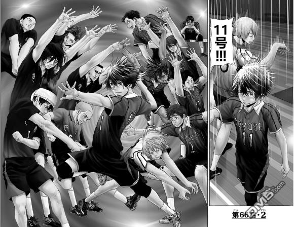 钢索发球第66话 2double