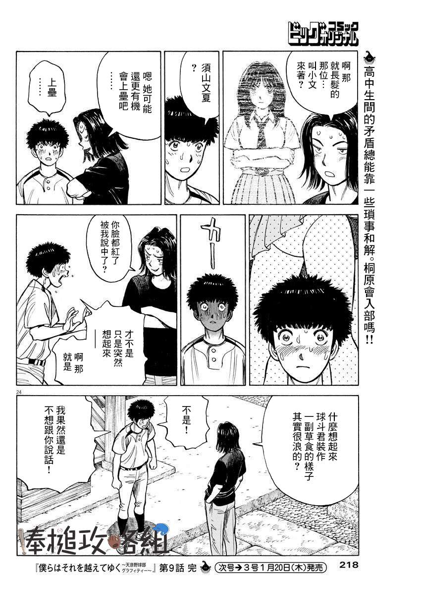 我们终将迈步向前～天彦棒球部涂鸦第09话