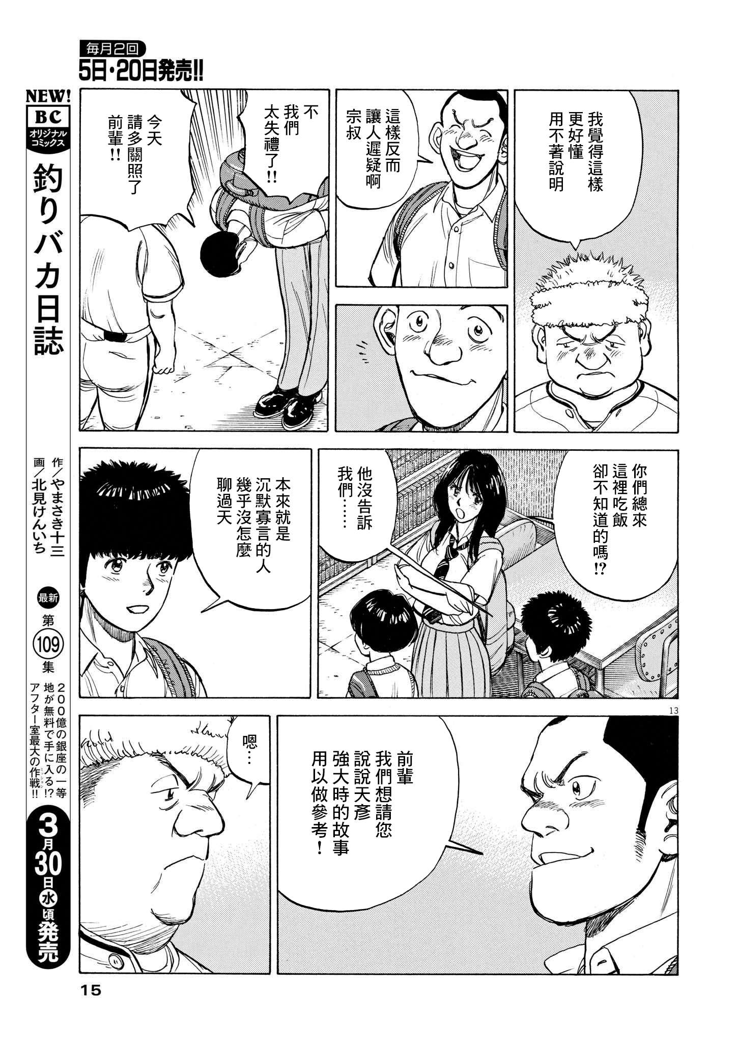 我们终将迈步向前～天彦棒球部涂鸦第13话