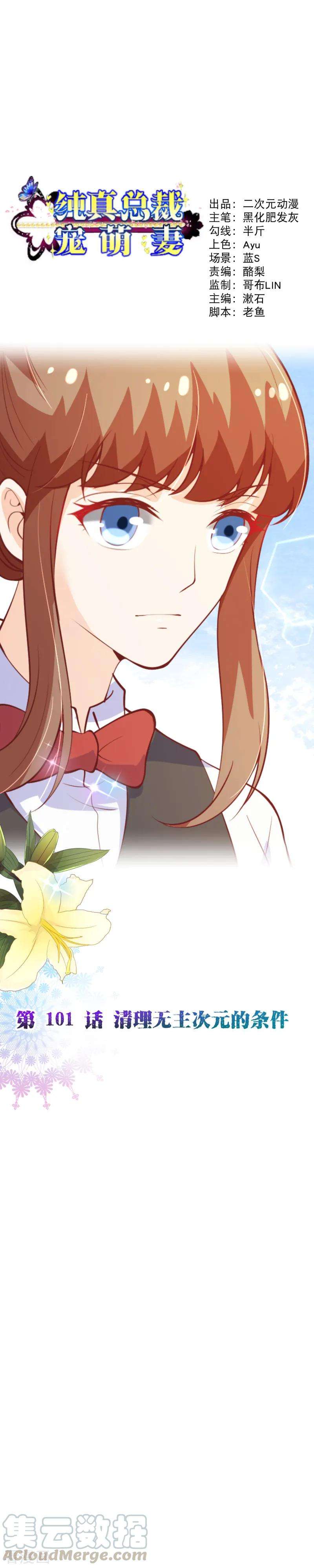 纯真总裁宠萌妻2季101话 清理无主次元的条件