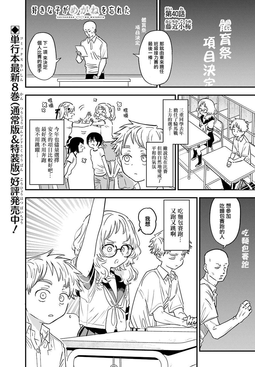 喜欢的人忘记戴眼镜了连载40