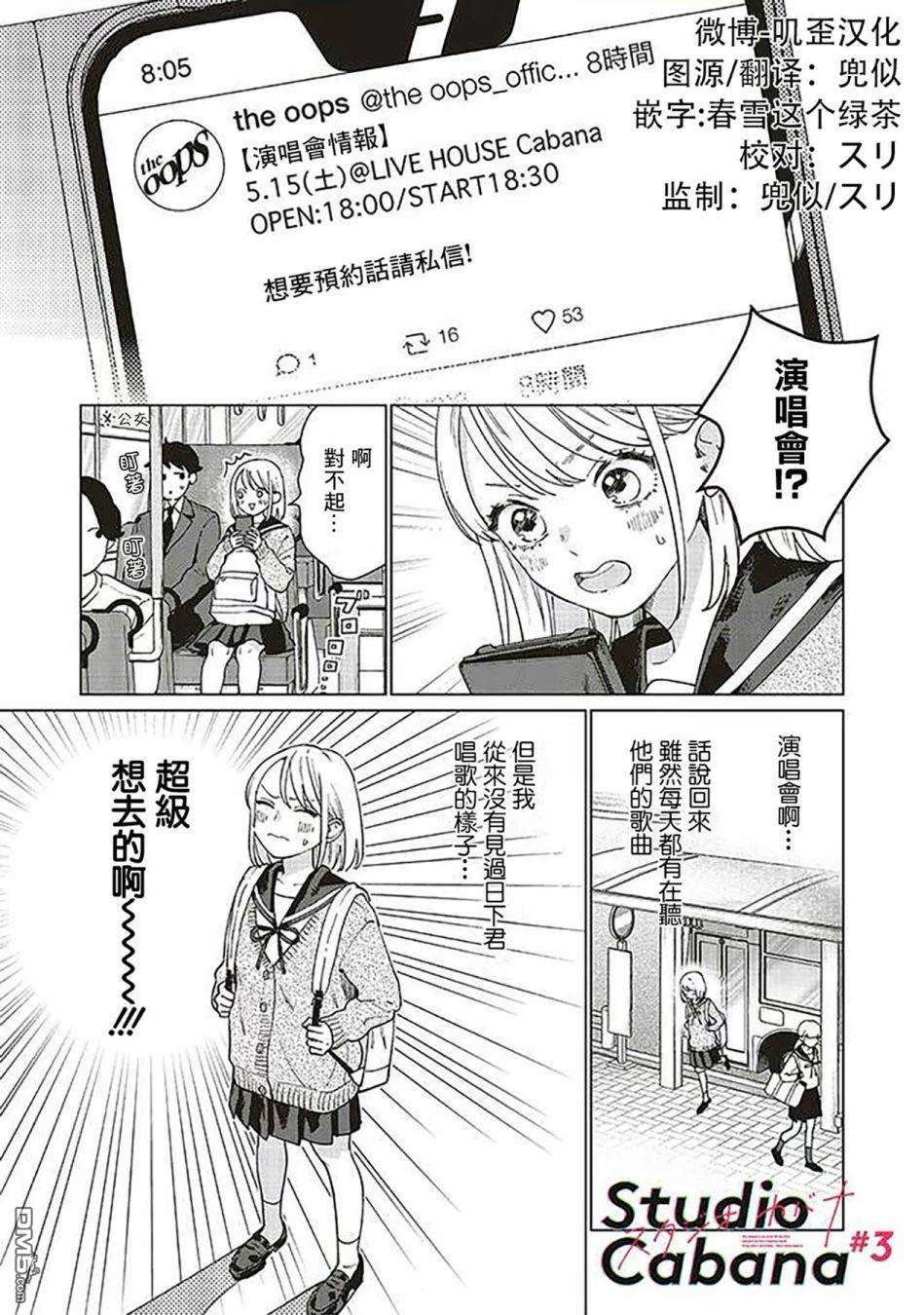 Studio Cabana第3话