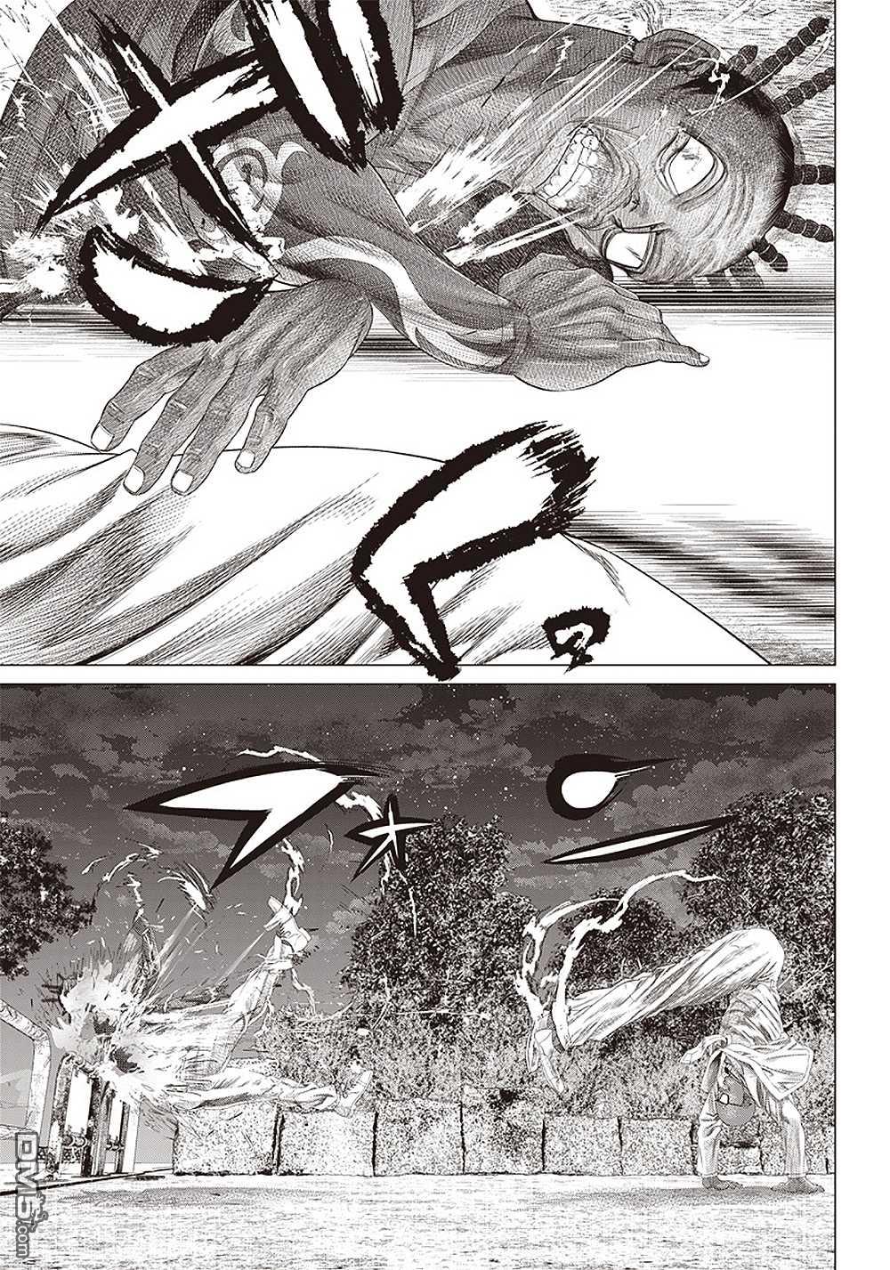 巴突克战舞第105话 人肉风车