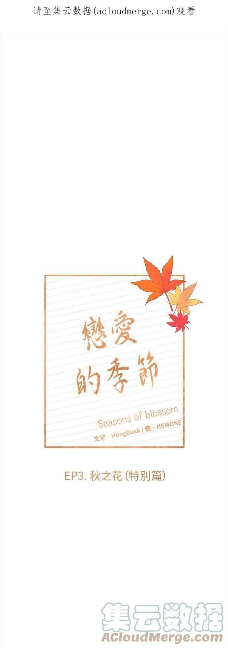 恋爱的季节第95话 秋之花（特别篇）