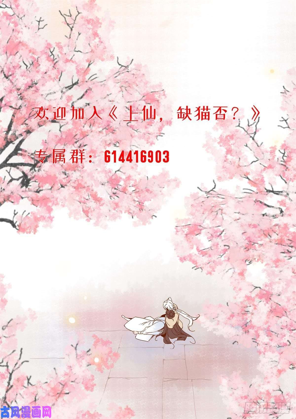 上仙，缺猫否？喜欢我好吗？