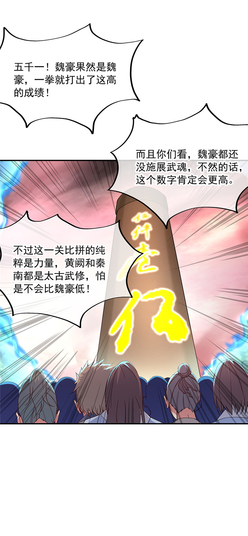绝世战魂第153话 力量考核