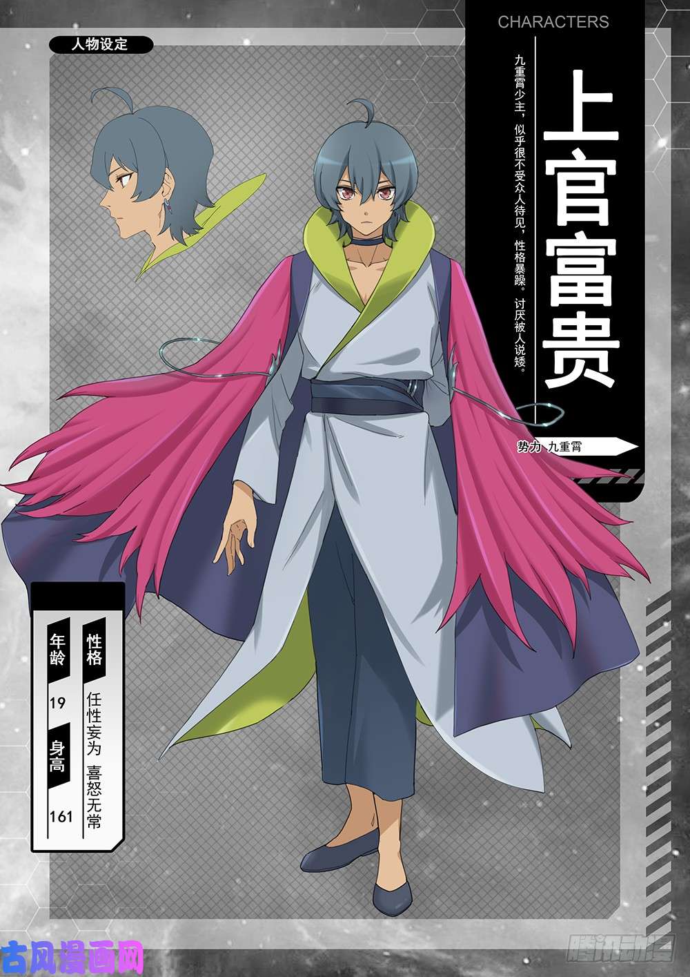 万古剑神角色设定集2