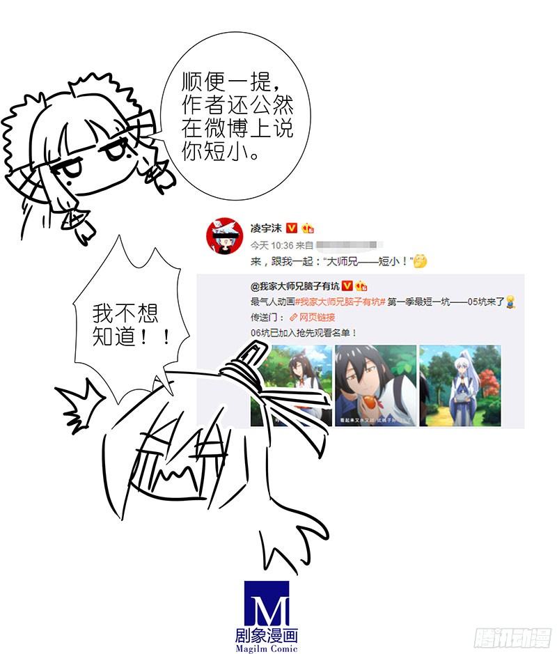 我家大师兄脑子有坑第286坑 这是一部正常向作品！