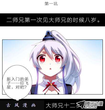 我家大师兄脑子有坑#1-2 那一年大师兄十二岁