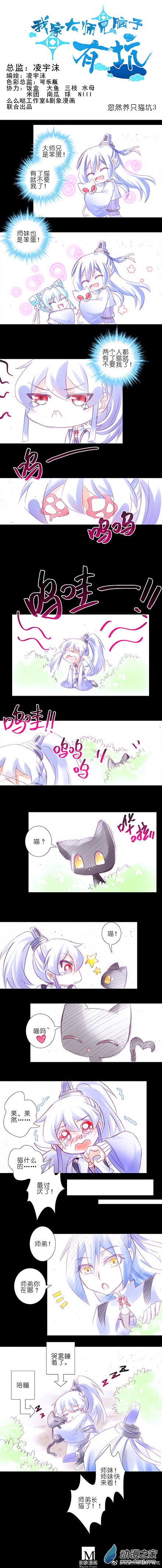 我家大师兄脑子有坑番外：忽然养只猫03