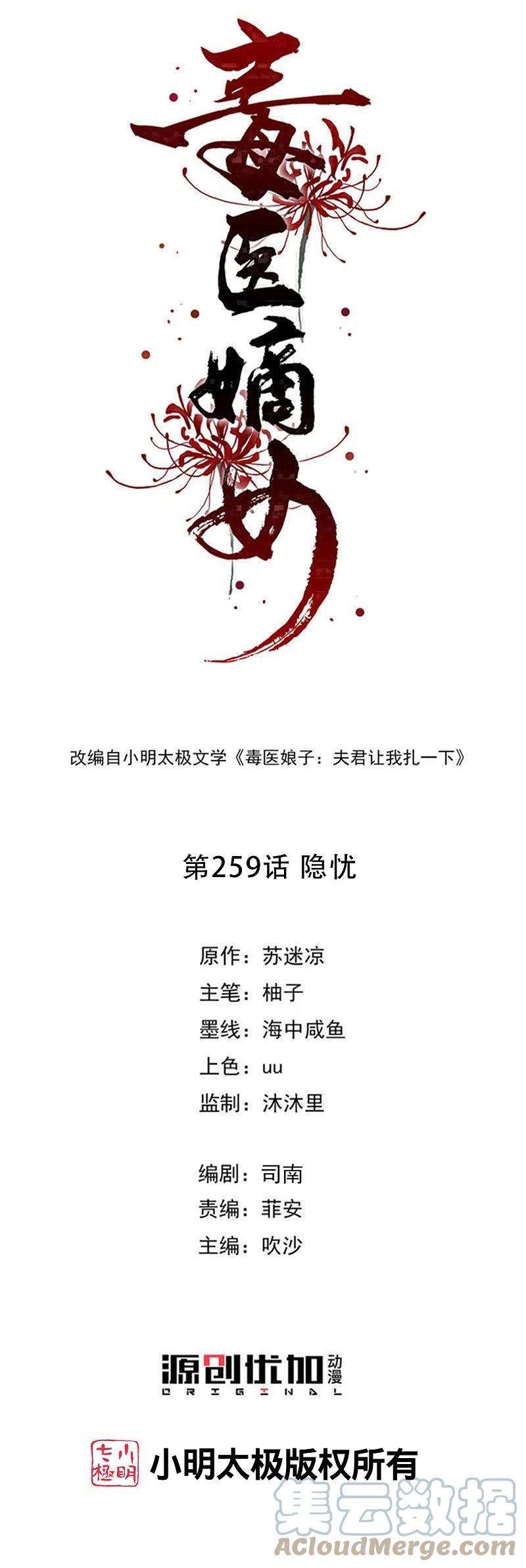 毒医嫡女259话 隐忧