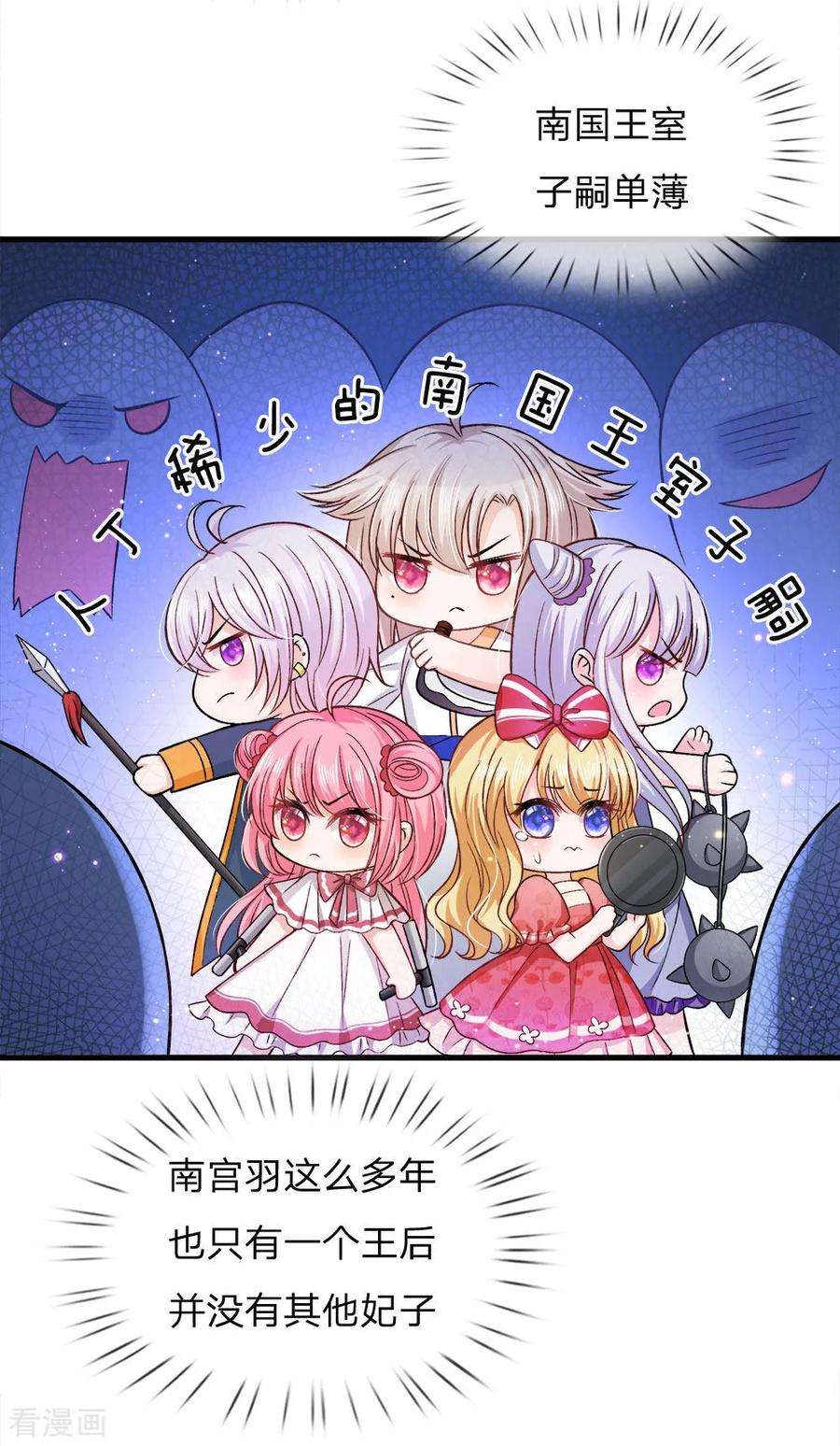 皇帝陛下的天价宝贝81话 南国王室子嗣单薄