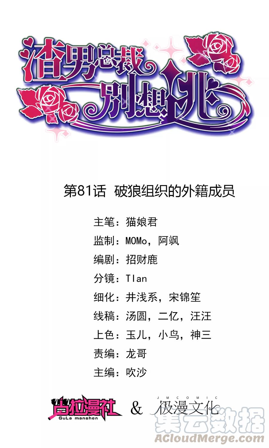 渣男总裁别想逃81话 破狼组织的外籍成员