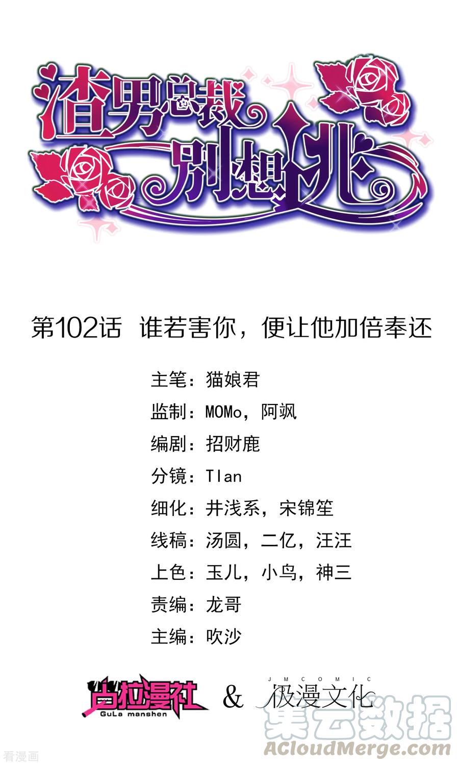 渣男总裁别想逃102话 谁若害你，便让他加倍奉还