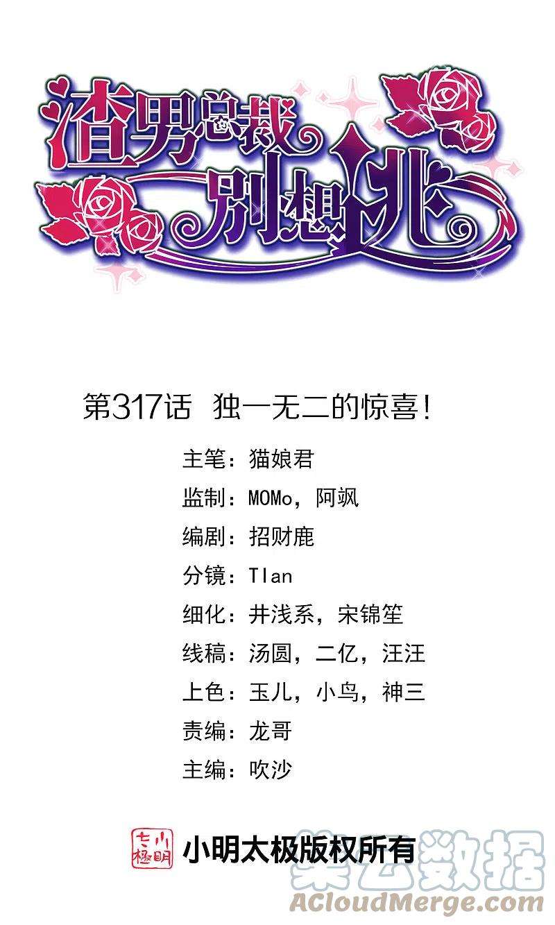 渣男总裁别想逃317话 独一无二的惊喜！