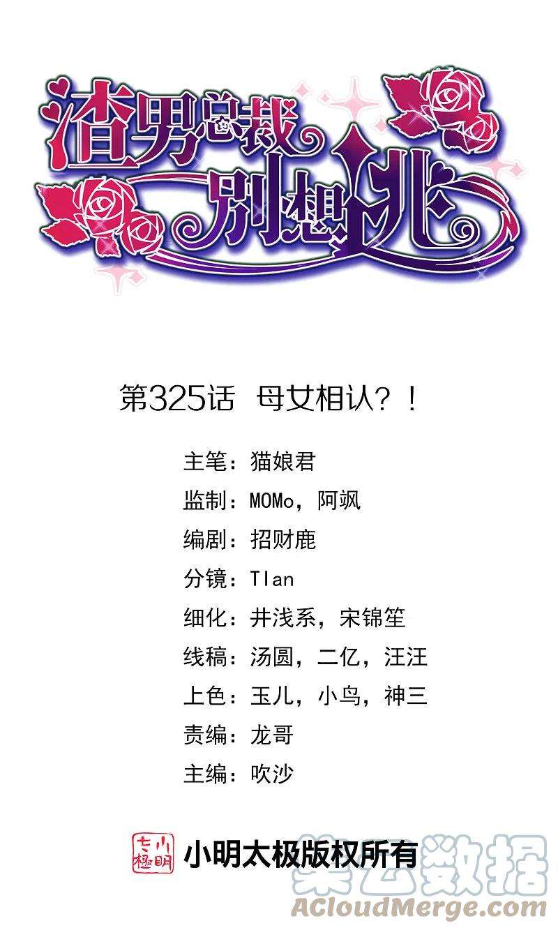 渣男总裁别想逃325话 母女相认？！