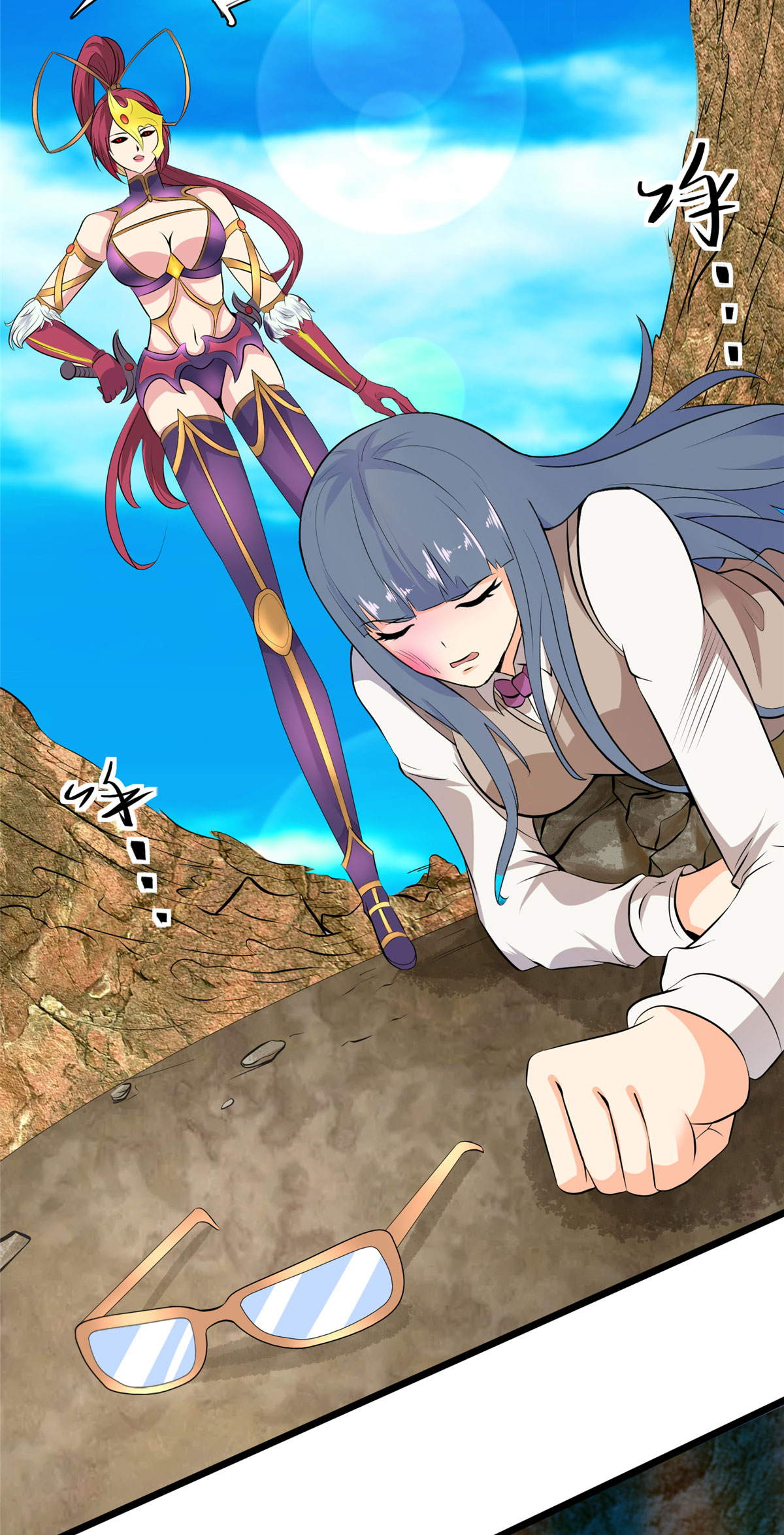 开局送妹：我有百万游戏娘第14话 汪杨旭VS暗红，其一