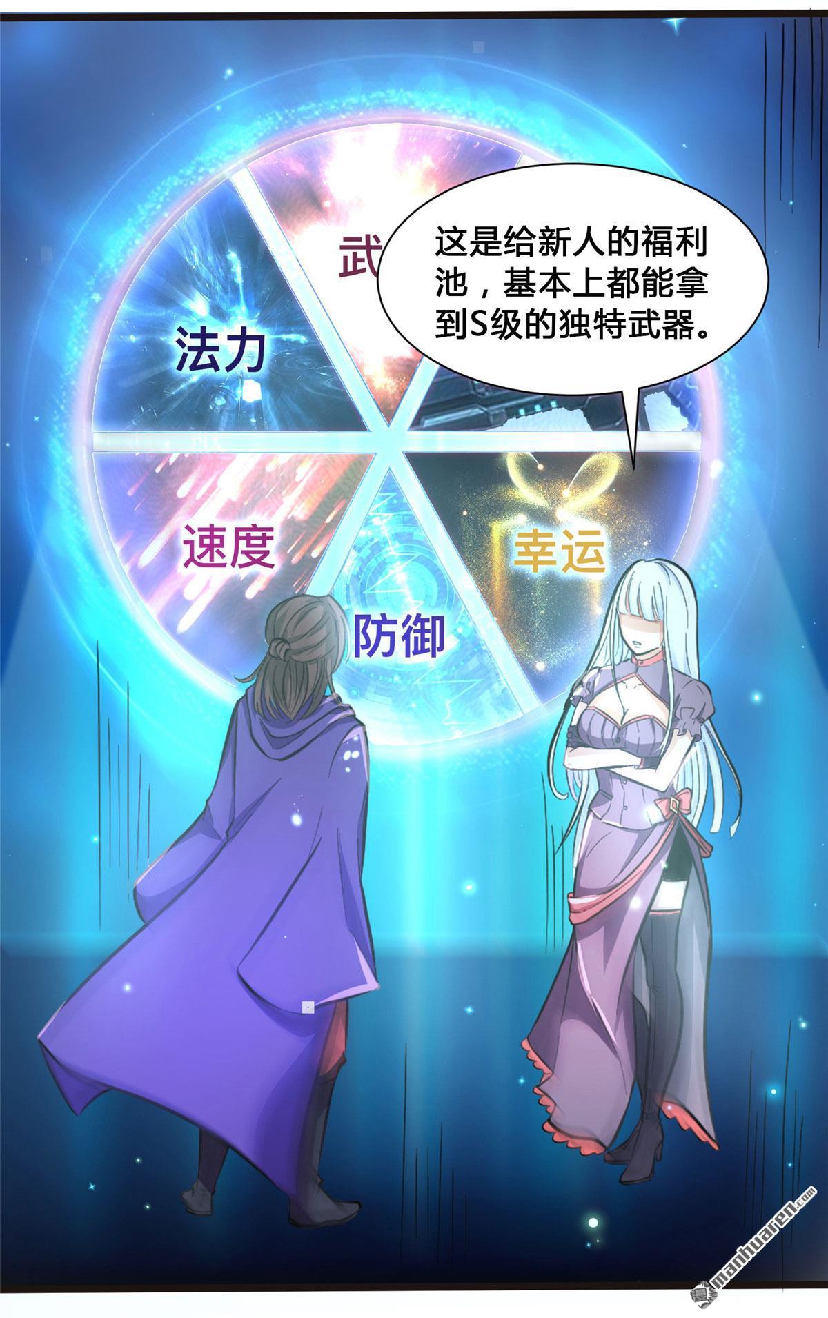 开局送妹：我有百万游戏娘第2话 这难道是生化O机