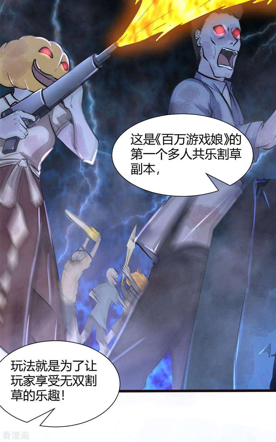 开局送妹：我有百万游戏娘2话 这难道是生化O机！？