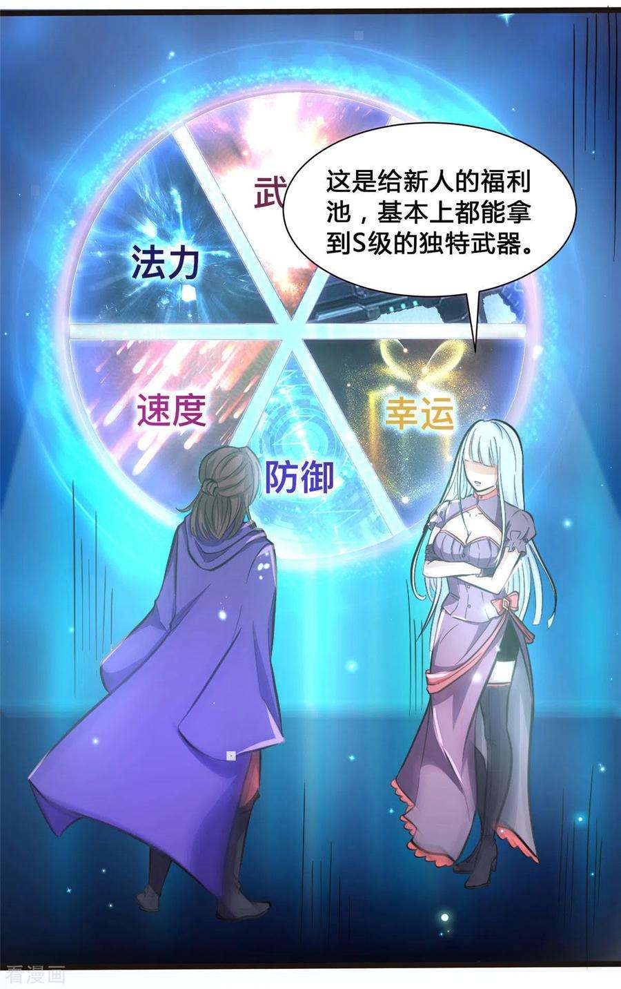 开局送妹：我有百万游戏娘2话 这难道是生化O机！？