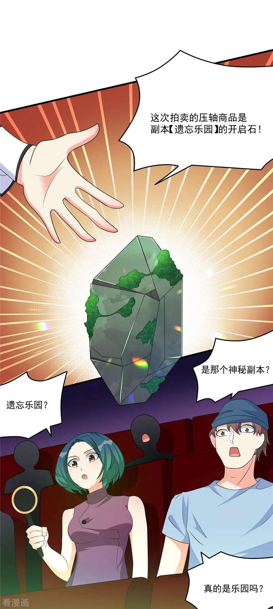 开局送妹：我有百万游戏娘39话 拍卖会