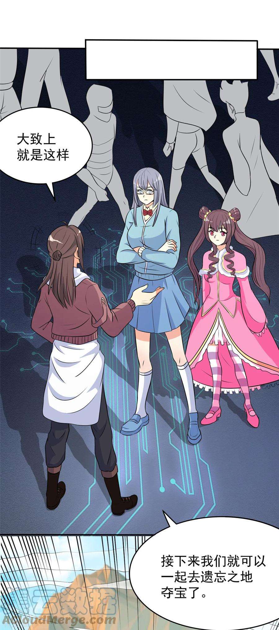 开局送妹：我有百万游戏娘40话 【遗忘之地】到手！