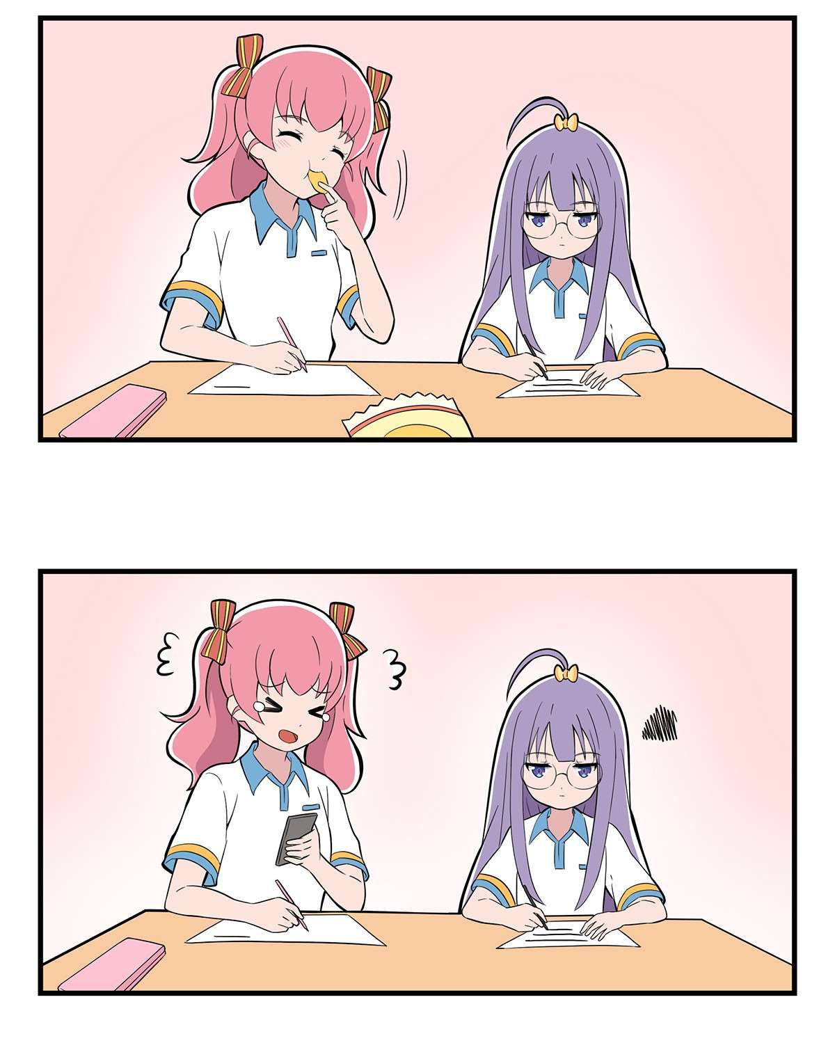 呼唤少女51 日常篇-写作业