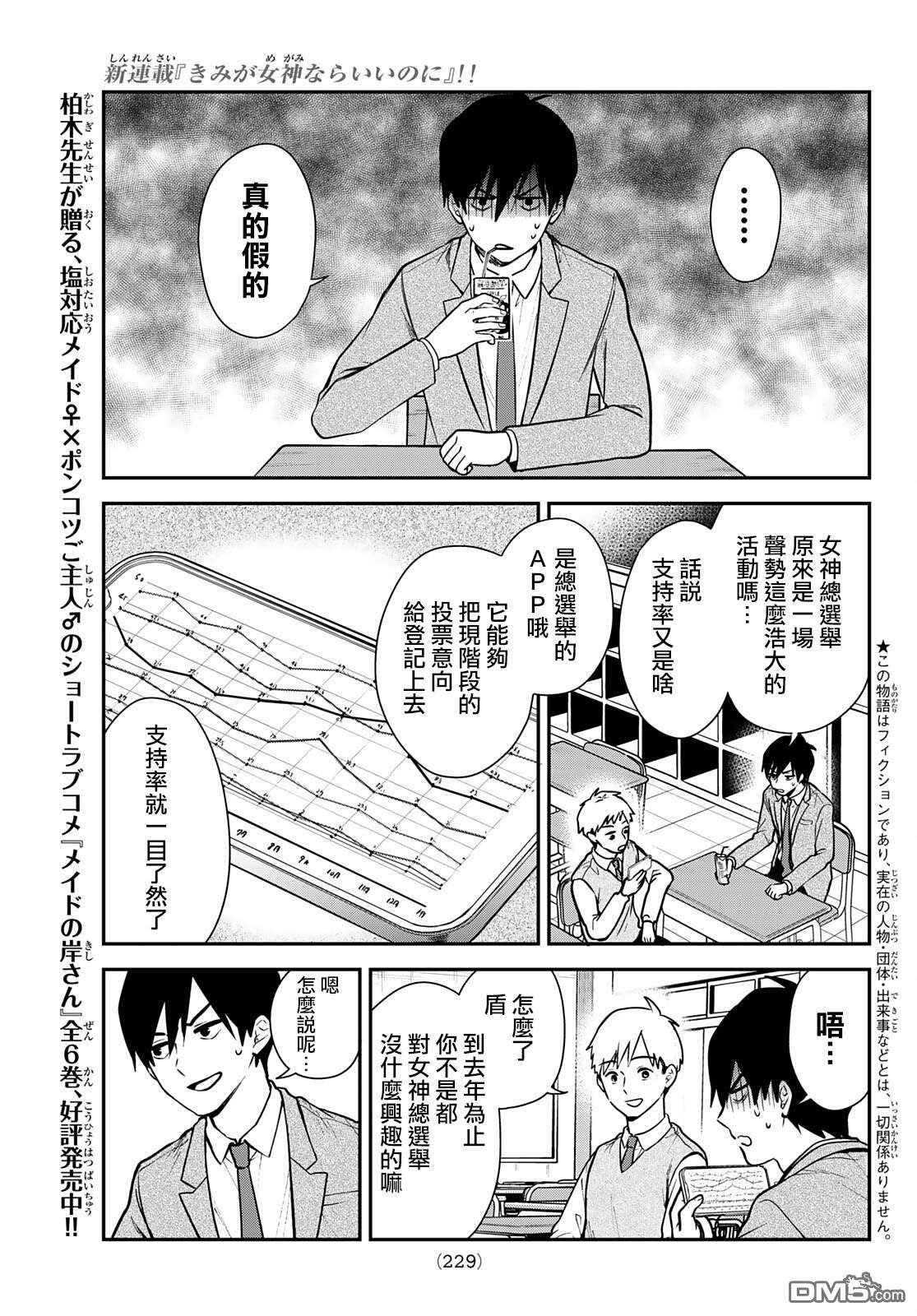 你是女神该有多好第2话