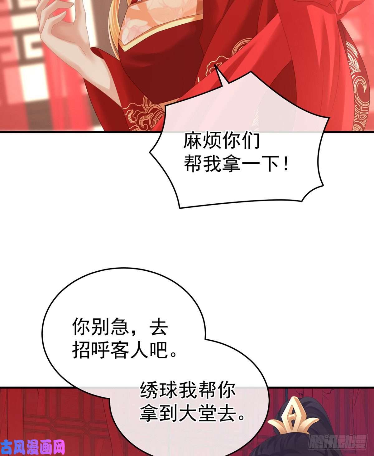 女帝的后宫要跟寒寒扯绣球