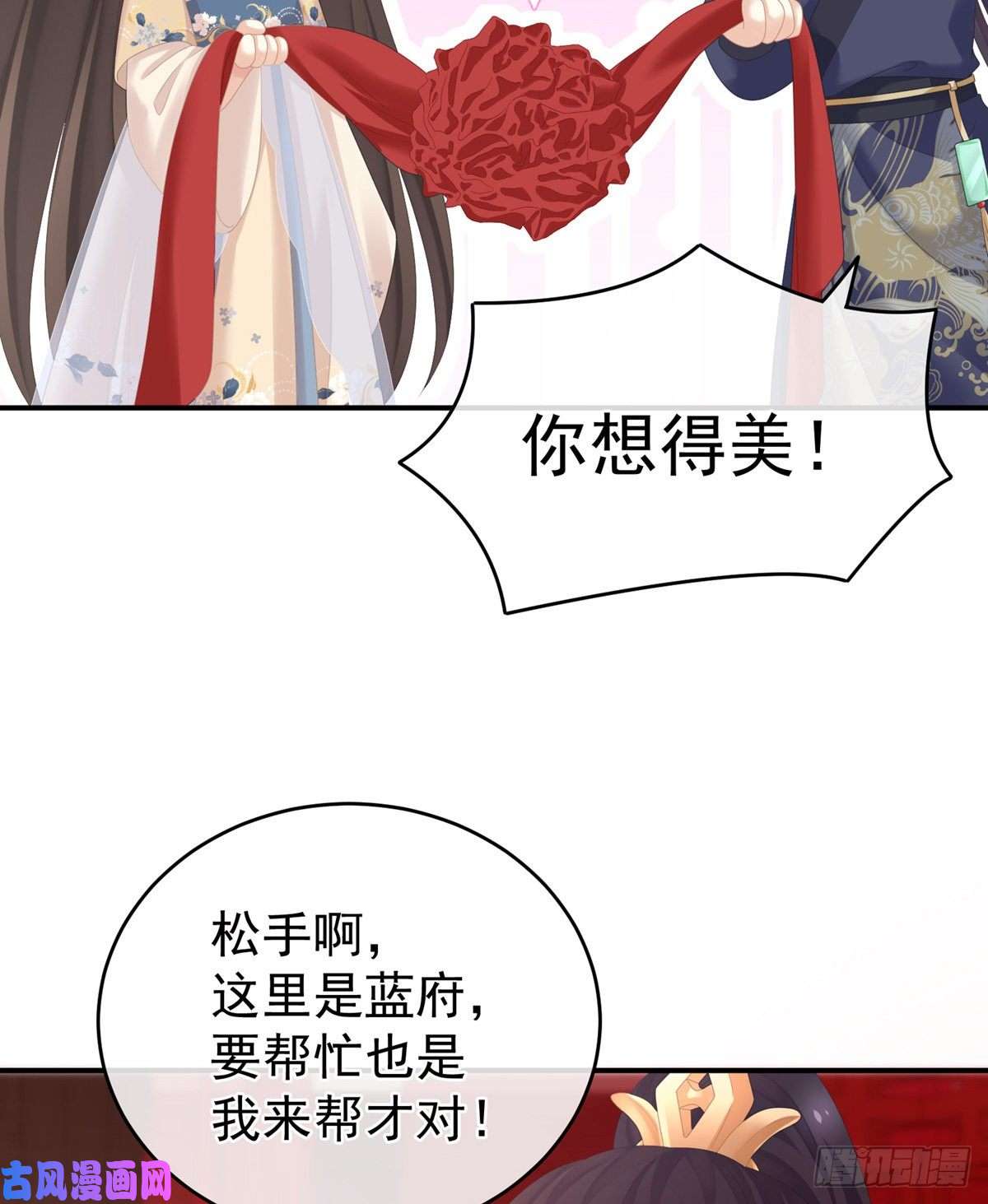 女帝的后宫要跟寒寒扯绣球