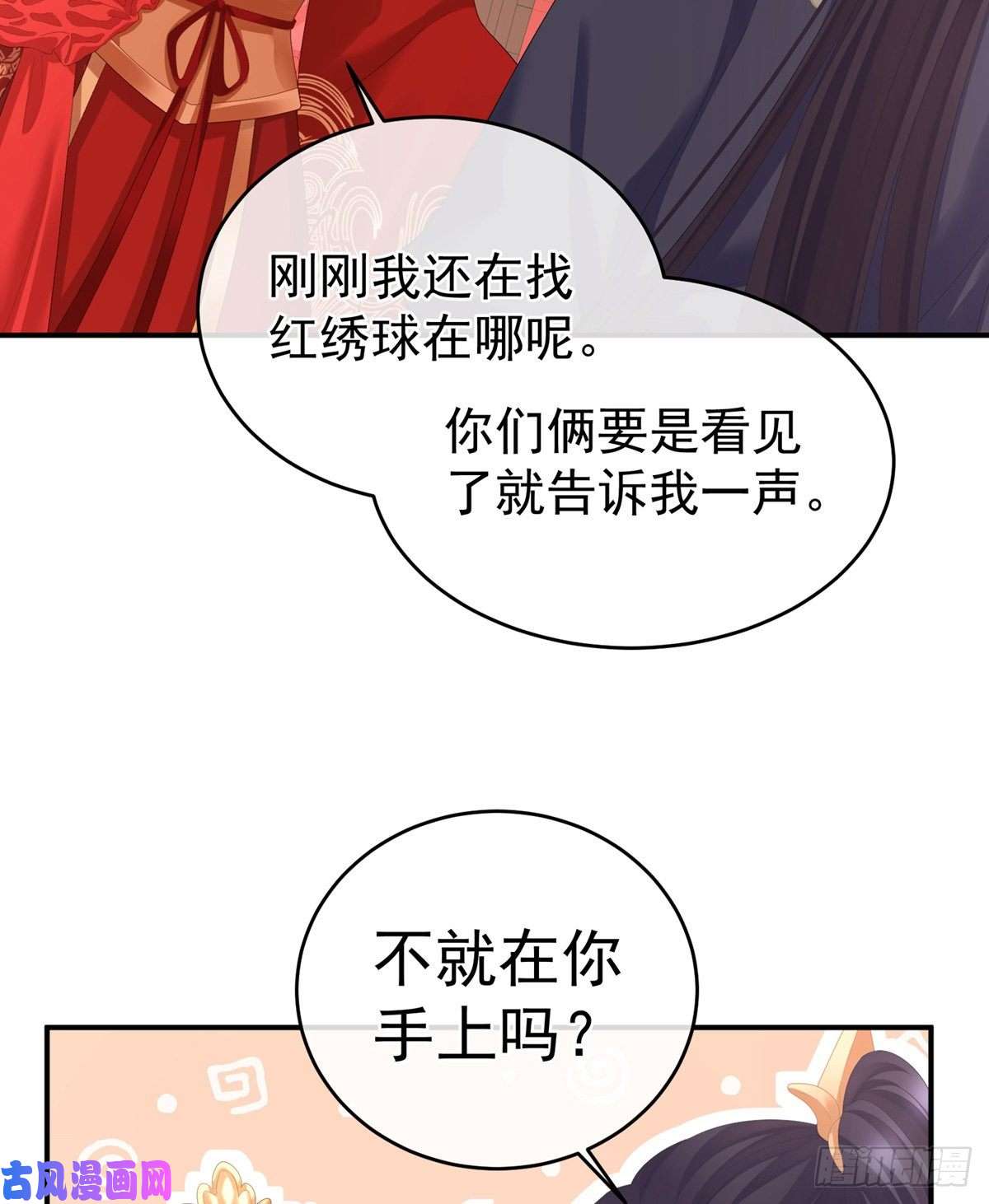 女帝的后宫要跟寒寒扯绣球