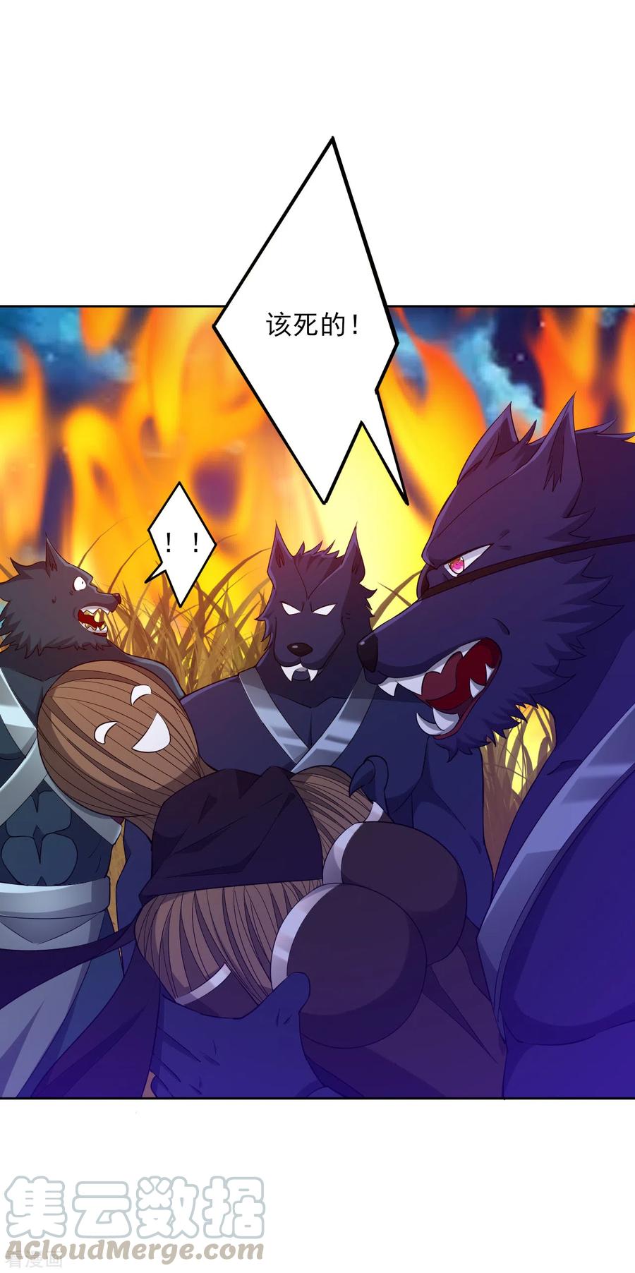 一等家丁200话 火烧万狼