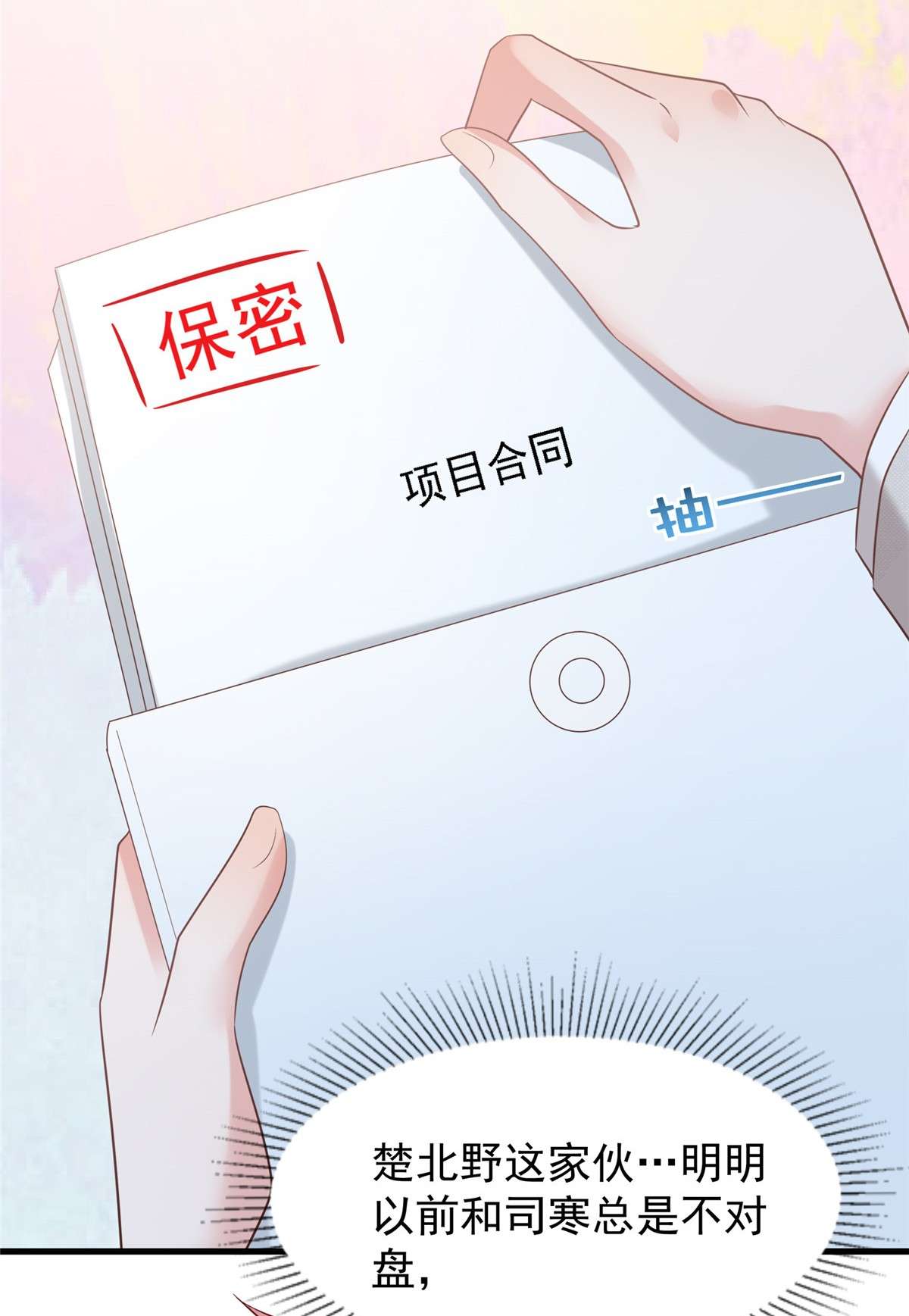 重生相逢：给你我的独家宠溺202 楚氏合作的项目