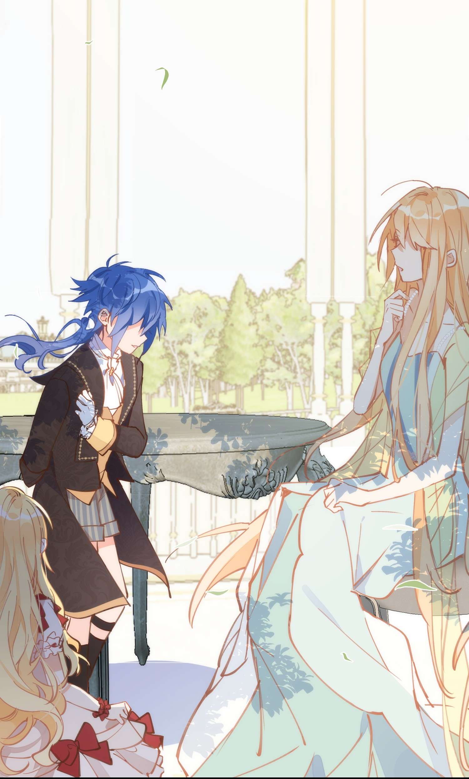 奇怪的情敌增加了第16话 扣他头上！