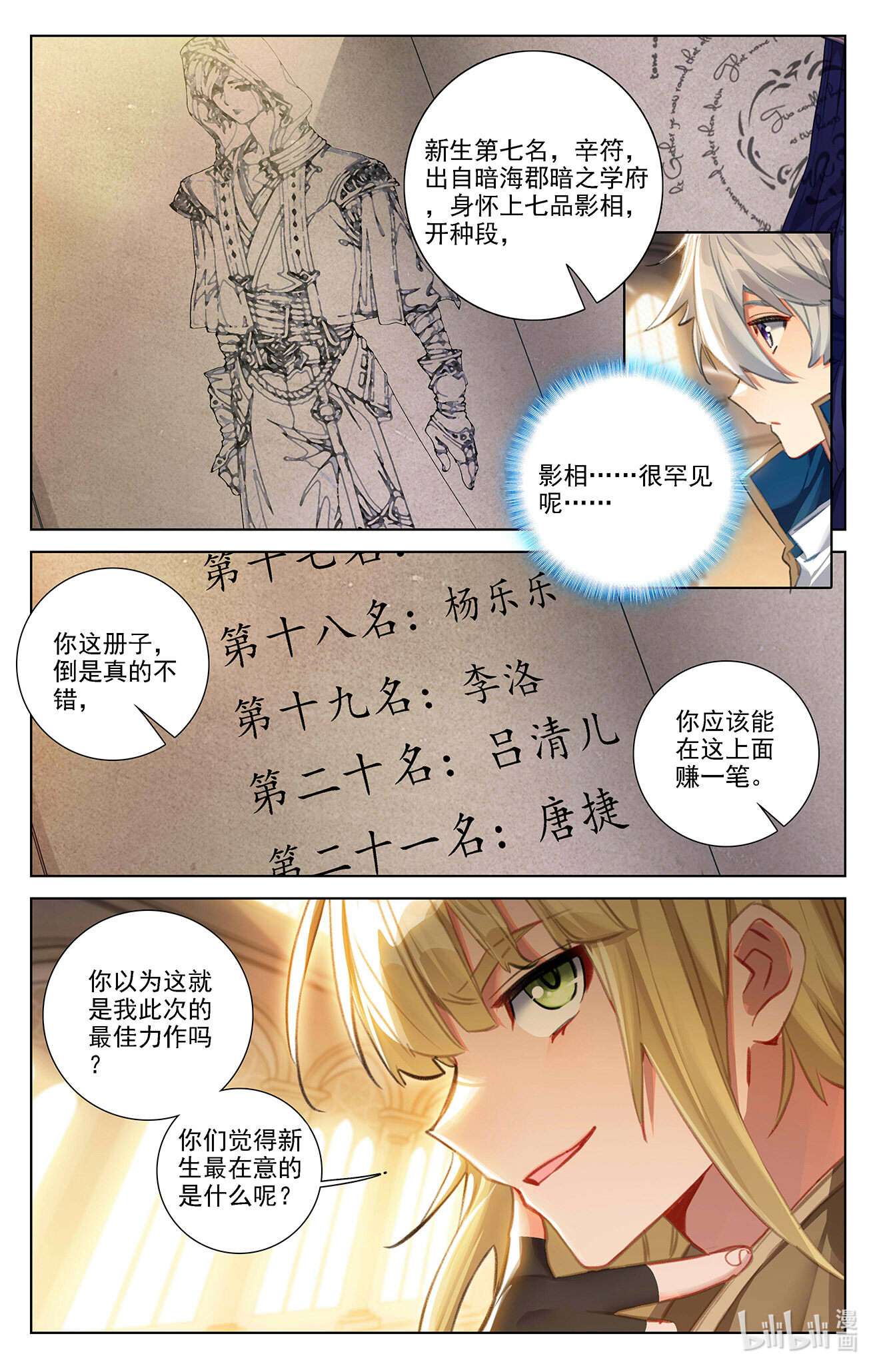万相之王100 第60话：实力榜