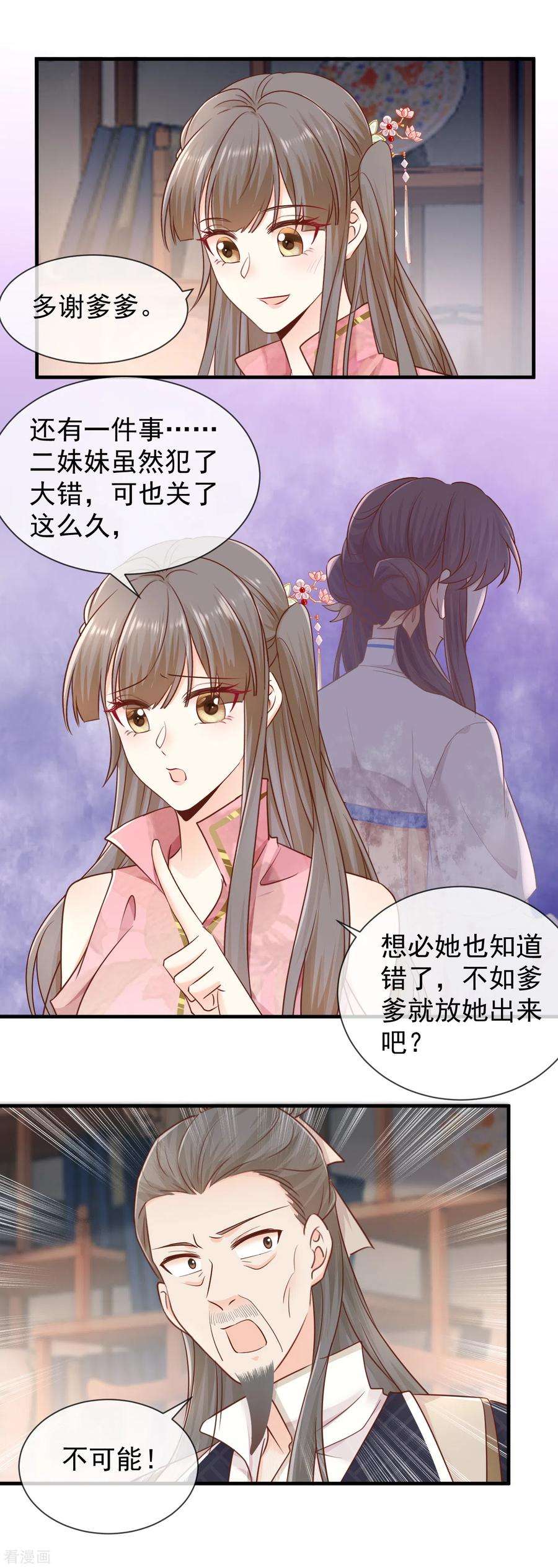重生之千金毒妃38话 沐雪柔流产？！