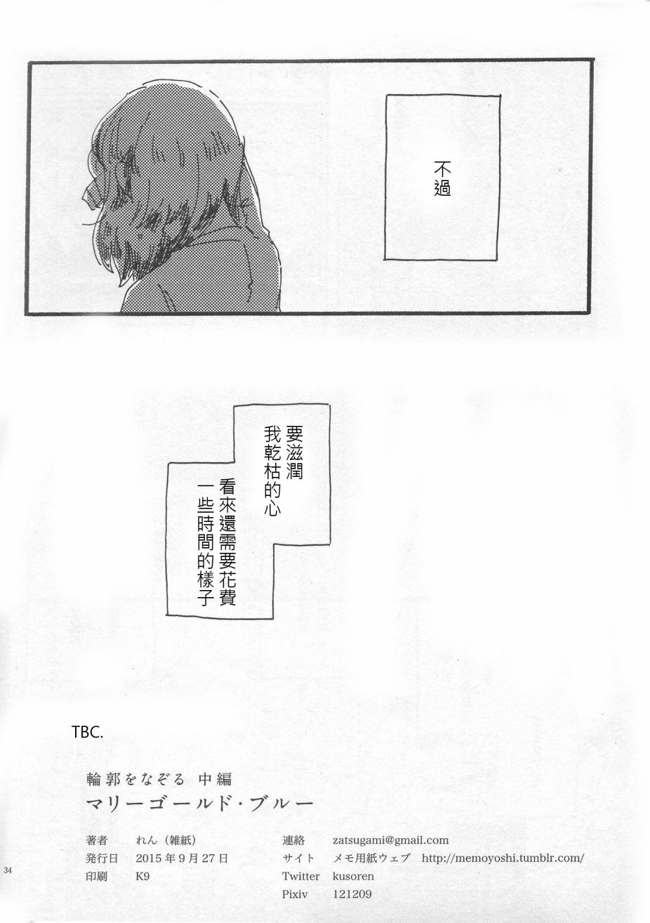 LoveLive輪郭をなぞる 中編 マリーゴールド・ブルー
