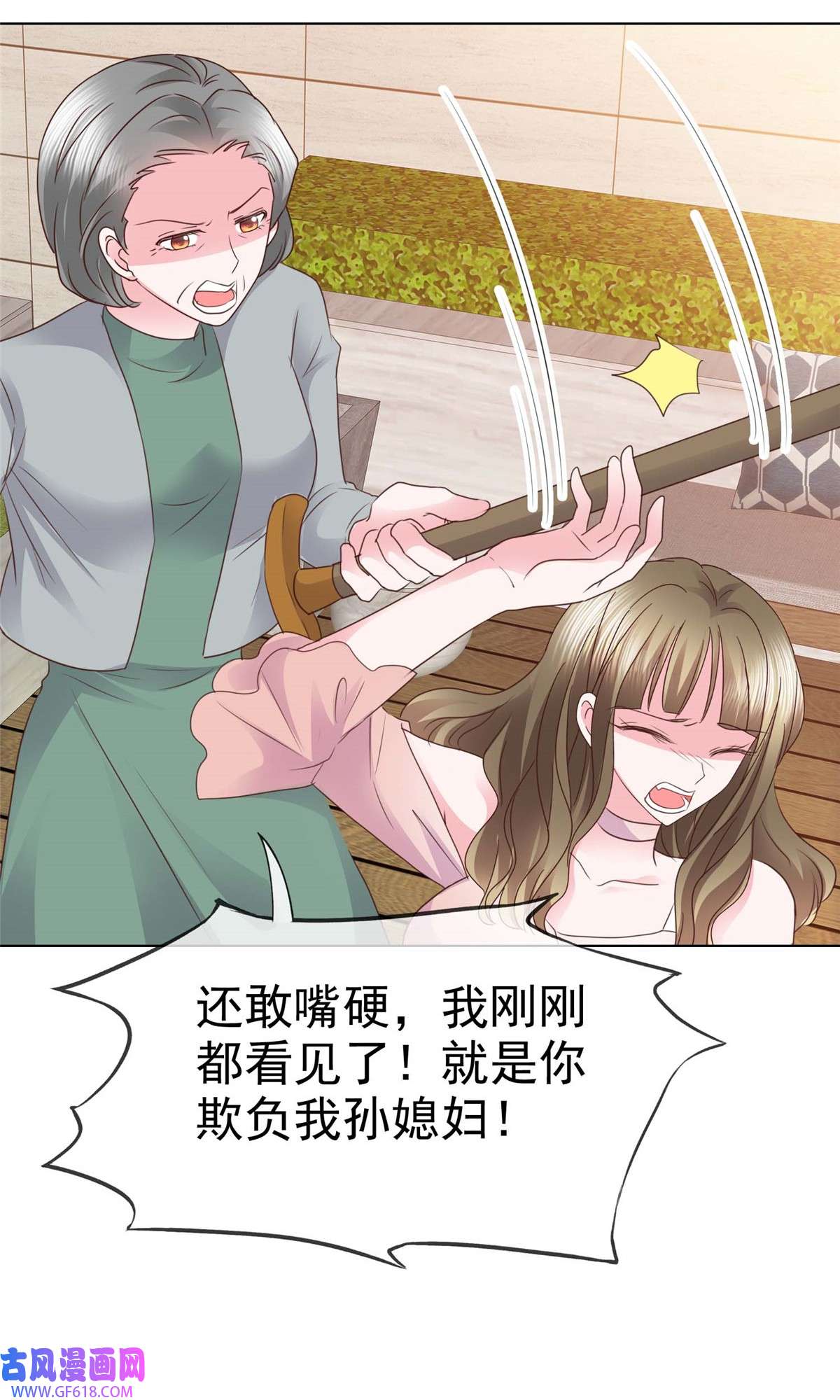 太太又在撒娇了第12话 我看是谁在欺负我的孙媳妇
