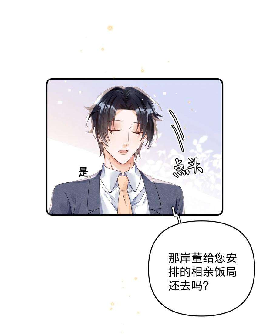 穿成总裁文里的秘书010 霸总相亲局