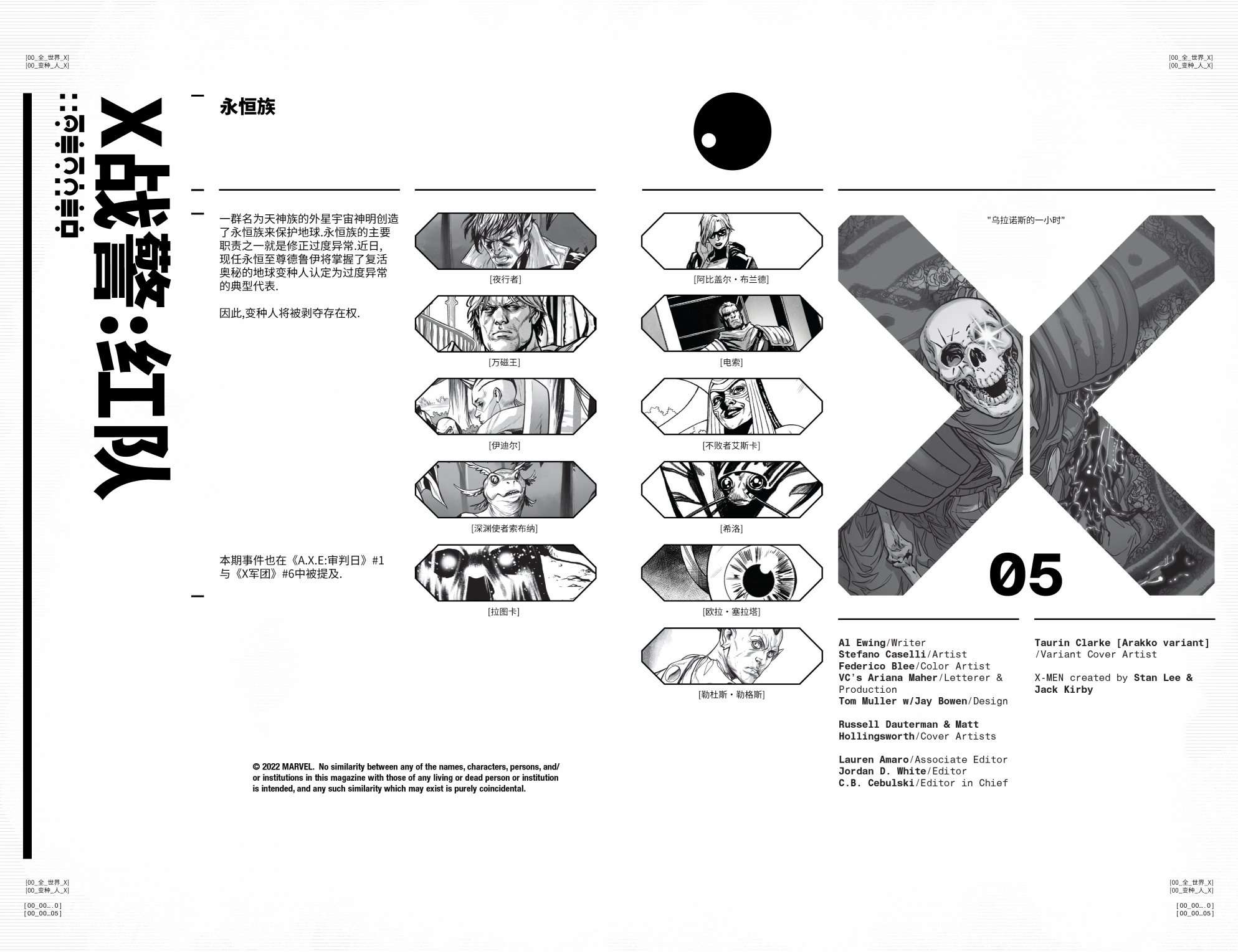 A.X.E.: 审判日X战警：红队#5