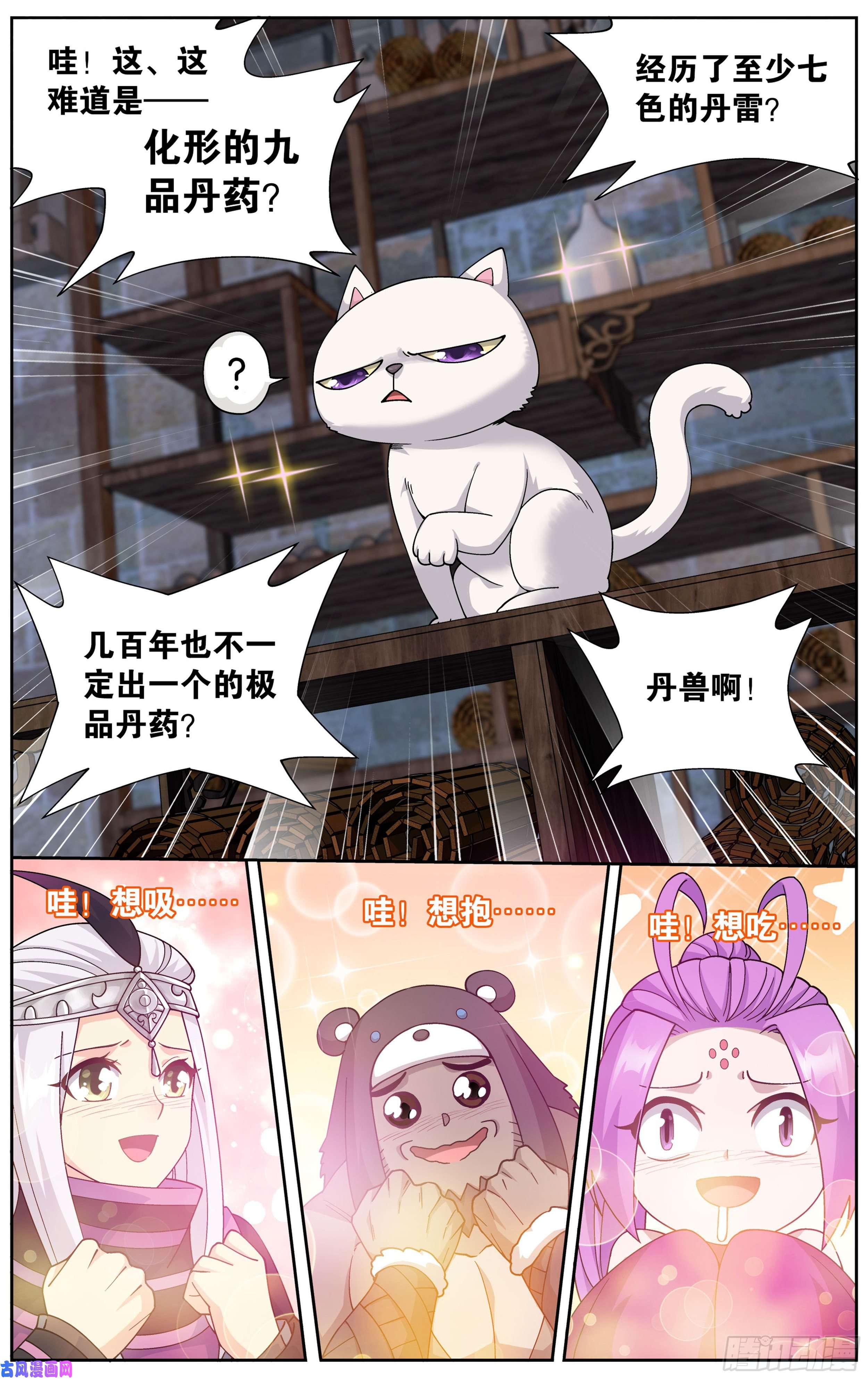 斗破苍穹313话 灵猫