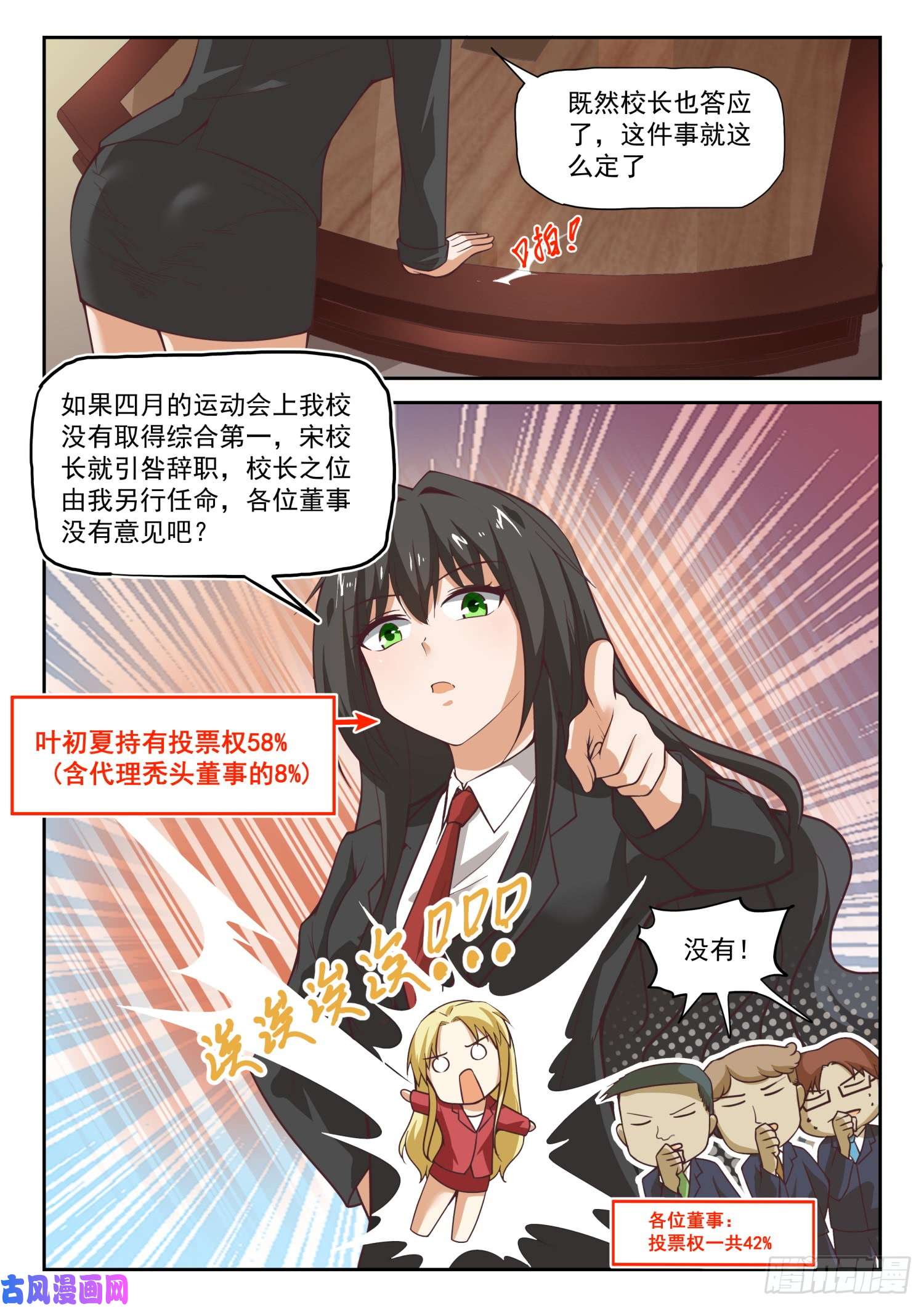 女子学院的男生285 校长的危机